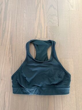 lululemon athletica dark teal Racerback Sports Bra